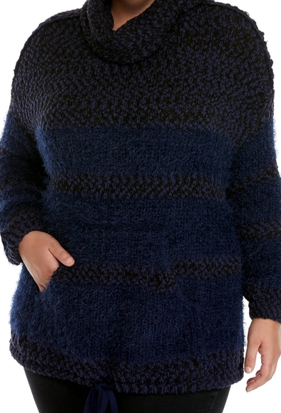 Navy Comfy Sweater - Picture 2 of 3